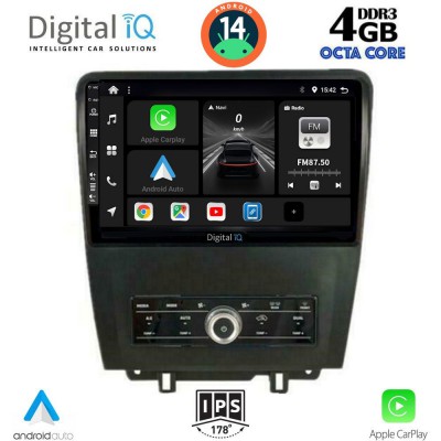 DIGITAL IQ BXF 6165_CPAA (9inc) MULTIMEDIA TABLET for FORD MUSTANG mod. 2010-2015