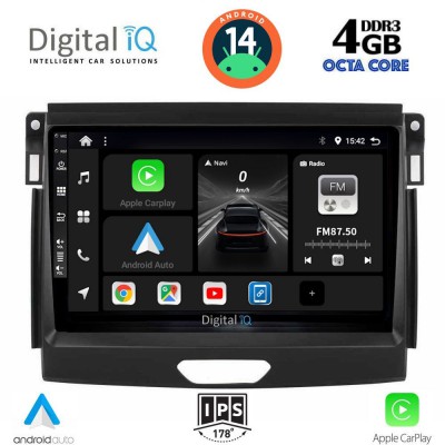 DIGITAL IQ BXF 6172_CPAA (9inc) MULTIMEDIA TABLET for FORD RANGER mod. 2015-2018