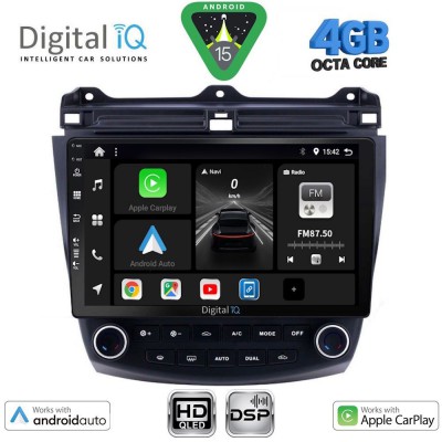 DIGITAL IQ BXF 16182_CPAA (10inc) MULTIMEDIA TABLET for HONDA ACCORD mod. 2003-2007