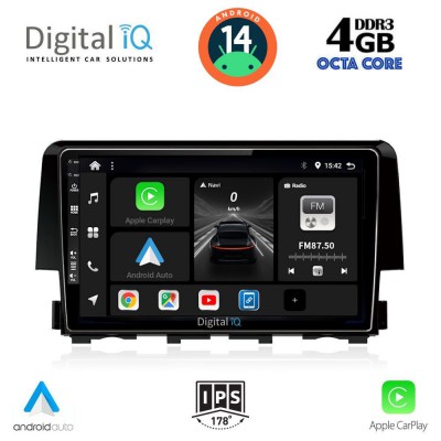 DIGITAL IQ BXF 6191_CPAA (9inc) MULTIMEDIA TABLET for HONDA CIVIC mod. 2016>