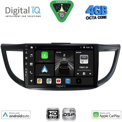 DIGITAL IQ BXF 16198_CPAA (10inc) MULTIMEDIA TABLET for HONDA CRV mod. 2013-2017
