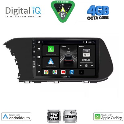DIGITAL IQ BXF 16220_CPAA (10inc) MULTIMEDIA TABLET for HYUNDAI i20 - BAYON mod. 2021-2026