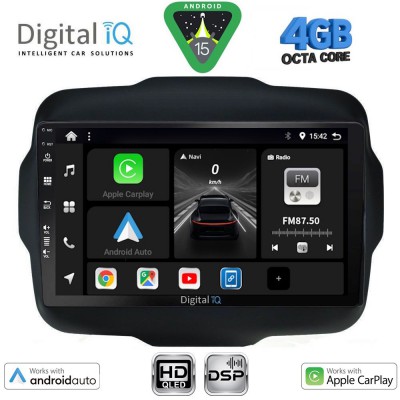 DIGITAL IQ BXF 16290_CPAA (9inc) MULTIMEDIA TABLET for JEEP RENEGADE mod. 2014-2025