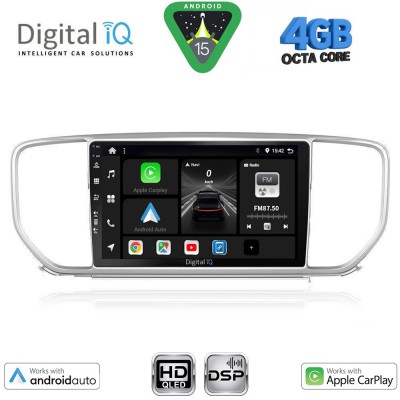 DIGITAL IQ BXF 16327_CPAA (9inc) MULTIMEDIA TABLET for KIA SPORTAGE mod. 2018-2021