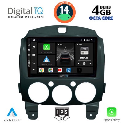 DIGITAL IQ BXF 6361_CPAA (9inc) MULTIMEDIA TABLET for MAZDA 2  mod. 2007-2014