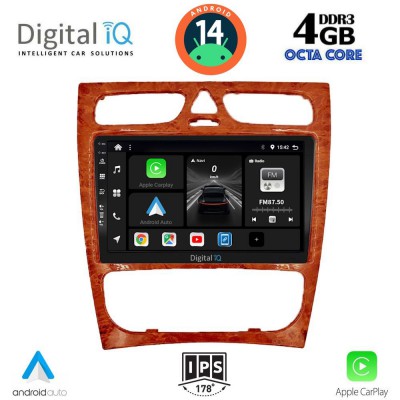 DIGITAL IQ BXF 6402CH_CPAA (9inc) MULTIMEDIA TABLET for MERCEDES C (W203) mod. 1999-2004