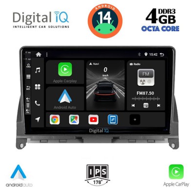 DIGITAL IQ BXF 6405_CPAA (9inc) MULTIMEDIA TABLET for MERCEDES C (W204) mod. 2007-2011