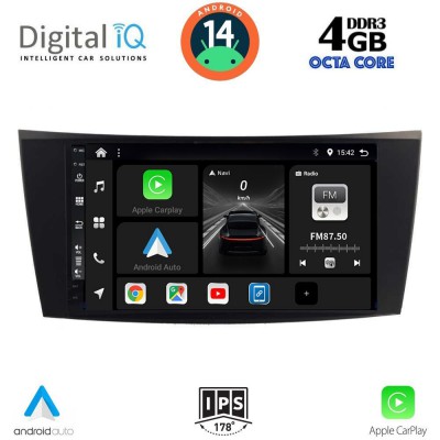 DIGITAL IQ BXF 6407_CPAA (8inc) MULTIMEDIA TABLET for MERCEDES E W211 – CLS mod. 2003-2009