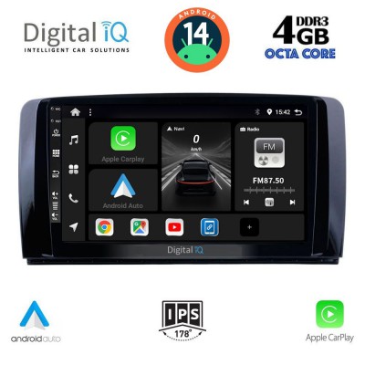 DIGITAL IQ BXF 6422_CPAA (9inc) MULTIMEDIA TABLET for MERCEDES R (W251) mod. 2006-2015