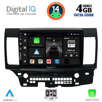 DIGITAL IQ BXF 6434_CPAA (10inc) MULTIMEDIA TABLET for MITSUBISHI LANCER mod. 2008>