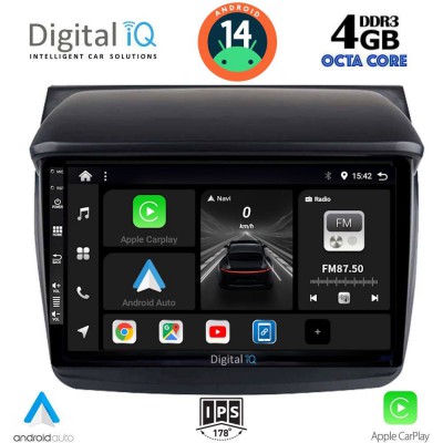 DIGITAL IQ BXF 6436_CPAA (9inc) MULTIMEDIA TABLET for MITSUBISHI L200 mod. 2006-2015