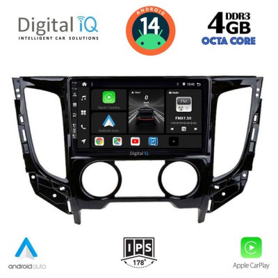 DIGITAL IQ BXF 6437_CPAA A/C (9inc) MULTIMEDIA TABLET for MITSUBISHI L200 mod. 2015> με A/C