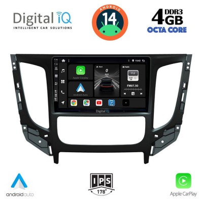 DIGITAL IQ BXF 6437_CPAA CLIMA (9inc) MULTIMEDIA TABLET for MITSUBISHI L200 mod. 2015> με CLIMA