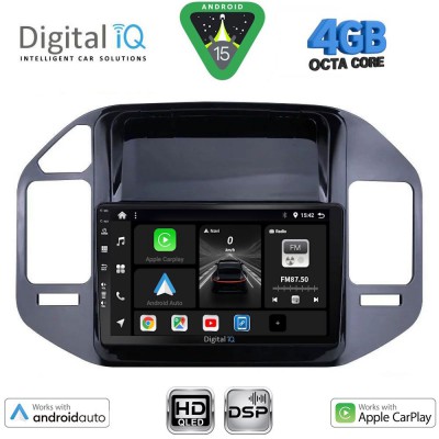 DIGITAL IQ BXF 16444_CPAA (9inc) MULTIMEDIA TABLET for MITSUBISHI PAJERO mod. 1999-2006