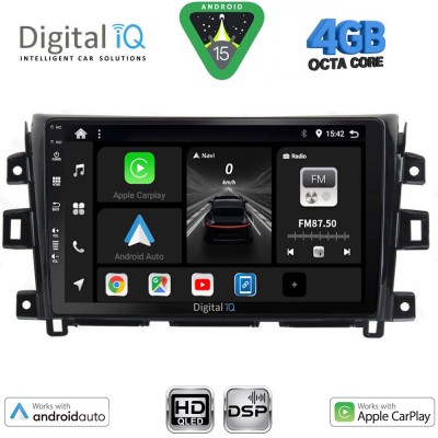 DIGITAL IQ BXF 16456_CPAA (10inc) MULTIMEDIA TABLET for NISSAN NAVARA mod. 2016-2025