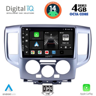 DIGITAL IQ BXF 6458_CPAA (9inc) MULTIMEDIA TABLET for NISSAN NV 200 mod. 2009>
