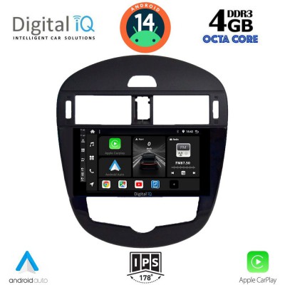 DIGITAL IQ BXF 6470_CPAA CLIMA (9inc) MULTIMEDIA TABLET for NISSAN PULSAR mod. 2014>