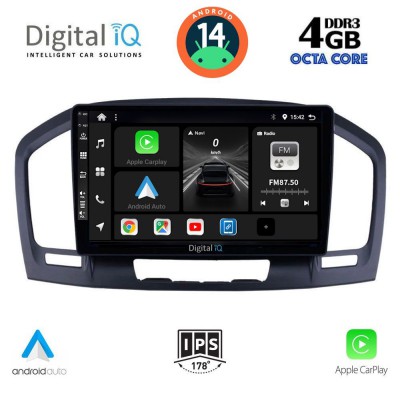 DIGITAL IQ BXF 6491_CPAA (9inc) MULTIMEDIA TABLET for OPEL INSIGNIA  mod.2008-2013
