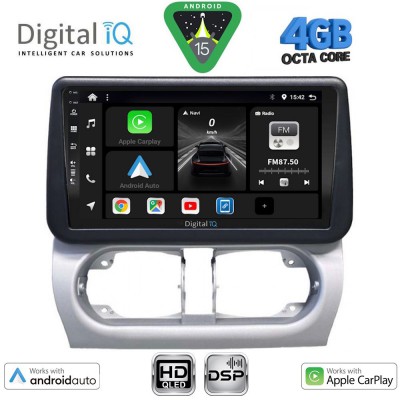 DIGITAL IQ BXF 16500_CPAA (9inc) MULTIMEDIA TABLET for OPEL CORSA C mod 2000-2006 - TIGRA mod. 2004-2009