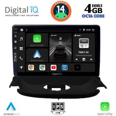 DIGITAL IQ BXF 6505_CPAA (9inc) MULTIMEDIA TABLET for PEUGEOT 206 mod. 1998-2006