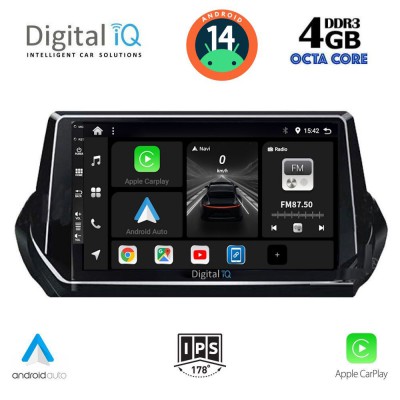 DIGITAL IQ BXF 6509_CPAA (9inc) MULTIMEDIA TABLET for PEUGEOT 208 – 2008 mod. 2021>