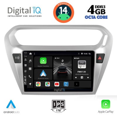 DIGITAL IQ BXF 6511_CPAA (9inc) MULTIMEDIA TABLET for CITROEN ELYSEE – PEUGEOT 301 mod. 2013>