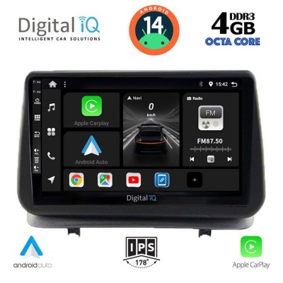DIGITAL IQ BXF 6543_CPAA (9inc) MULTIMEDIA TABLET for RENAULT CLIO mod. 2005-2011