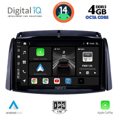 DIGITAL IQ BXF 6551_CPAA (9inc) MULTIMEDIA TABLET for RENAULT KOLEOS mod. 2006-2016