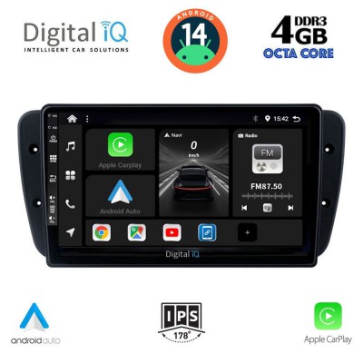 DIGITAL IQ BXF 6571_CPAA (9inc) MULTIMEDIA TABLET for SEAT IBIZA mod. 2008-2015
