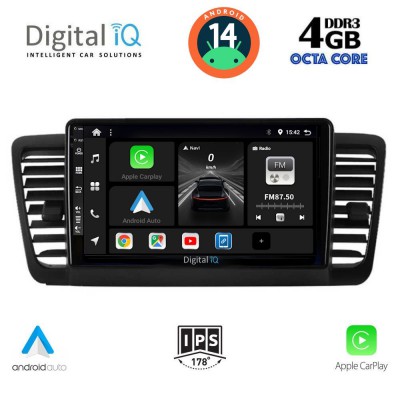 DIGITAL IQ BXF 6665_CPAA (9inc) MULTIMEDIA TABLET for SUBARU LEGACY - OUTBACK mod. 2002-2008