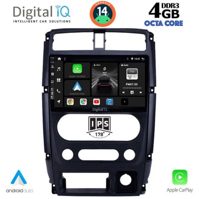 DIGITAL IQ BXF 6678_CPAA (9inc) MULTIMEDIA TABLET for SUZUKI JIMNY mod. 2007-2017