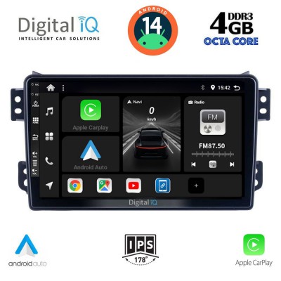 DIGITAL IQ BXF 6682_CPAA (9inc) MULTIMEDIA TABLET for OPEL AGILA - SUZUKI SPLASH mod. 2008>