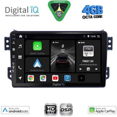 DIGITAL IQ BXF 16682_CPAA (9inc) MULTIMEDIA TABLET for OPEL AGILA - SUZUKI SPLASH mod. 2008-2018