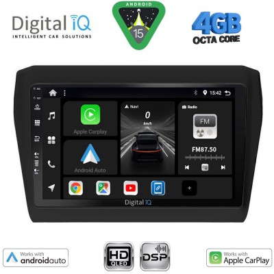 DIGITAL IQ BXF 16686_CPAA (9inc) MULTIMEDIA TABLET for SUZUKI SWIFT mod. 2017-2026