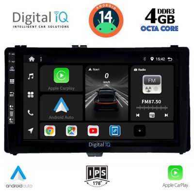 DIGITAL IQ BXF 6703_CPAA (9inc) MULTIMEDIA TABLET for TOYOTA AURIS mod. 2015> – AYGO X mod. 2022> – COROLLA mod. 2017-2019