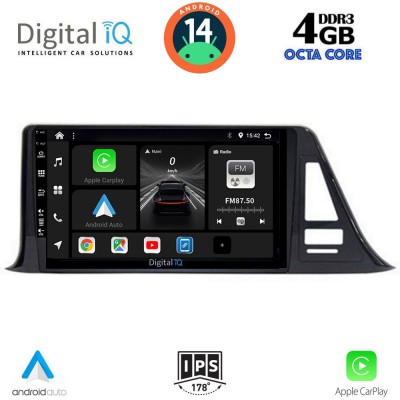DIGITAL IQ BXF 6709_CPAA (9inc) MULTIMEDIA TABLET for TOYOTA CH-R mod. 2017>