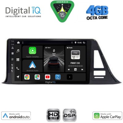 DIGITAL IQ BXF 16709_CPAA (9inc) MULTIMEDIA TABLET for TOYOTA CH-R mod. 2017-2023