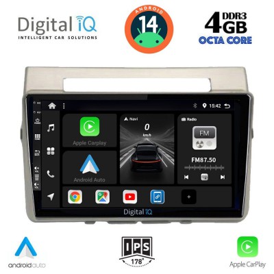 DIGITAL IQ BXF 6711_CPAA (9inc) MULTIMEDIA TABLET for TOYOTA COROLLA VERSO mod. 2004-2009