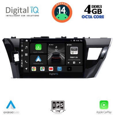 DIGITAL IQ BXF 6714_CPAA (10inc) MULTIMEDIA TABLET for TOYOTA COROLLA mod. 2013-2016