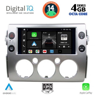 DIGITAL IQ BXF 6717_CPAA (9inc) MULTIMEDIA TABLET for TOYOTA FJ CRUISER mod. 2007-2013