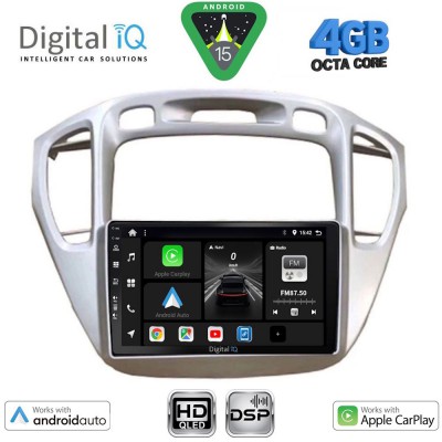 DIGITAL IQ BXF 16718_CPAA (9inc) MULTIMEDIA TABLET for TOYOTA HIGHLANDER mod. 2002-2009