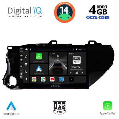 DIGITAL IQ BXF 6721_CPAA (10inc) MULTIMEDIA TABLET for TOYOTA HILUX mod. 2017>