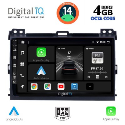 DIGITAL IQ BXF 6723_CPAA (9inc) MULTIMEDIA TABLET for TOYOTA LANDCRUISER mod. 2002-2008
