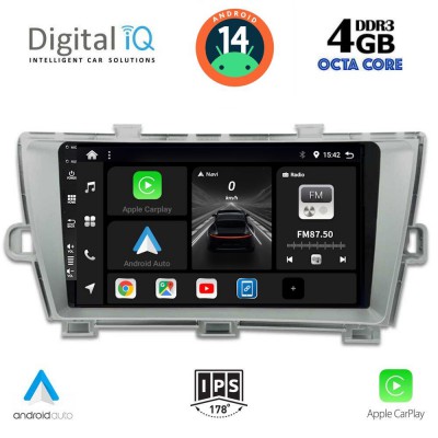 DIGITAL IQ BXF 6726_CPAA (9inc) MULTIMEDIA TABLET for TOYOTA PRIUS mod. 2009-2015