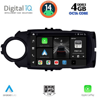 DIGITAL IQ BXF 6737FL_CPAA (9inc) MULTIMEDIA TABLET for TOYOTA YARIS mod. 2015-2020