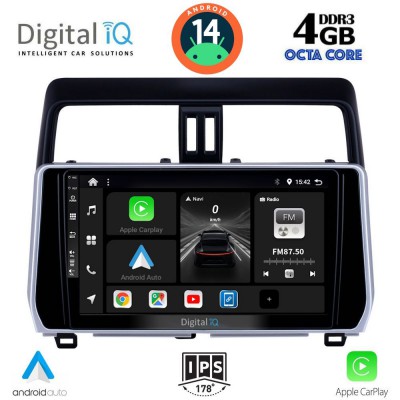 DIGITAL IQ BXF 6739_CPAA (10inc) MULTIMEDIA TABLET for TOYOTA LAND CRUISER mod. 2019>