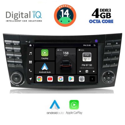 DIGITAL IQ BXF 690_CPAA (7'' DVD) MULTIMEDIA SYSTEM for MERCEDES E (W211) – CLS (W219) mod. 2003-2009