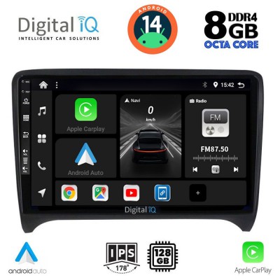 DIGITAL IQ BXF 7009_CPAA (9inc) MULTIMEDIA TABLET for AUDI TT  mod. 2007-2015