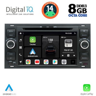 DIGITAL IQ BXF 702_CPAA (7'' DECK) MULTIMEDIA SYSTEM for FORD mod. 2004-2008