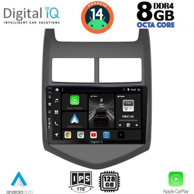 DIGITAL IQ BXF 7074_CPAA (9inc) MULTIMEDIA TABLET for CHEVROLET AVEO mod. 2011-2014